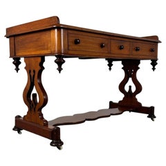19th Century Antique English Mahogany Side Table