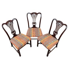 Fine Set of Six Antique 18th Century Mahogany Dining Chairs