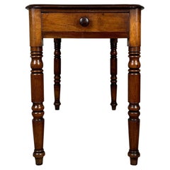 19th Century Antique English Mahogany Side Table