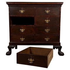 Fine Irish Antique Mahogany Four-Drawer Chest 19th Century