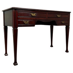 Early 20th Century Antique English Mahogany Writing Table