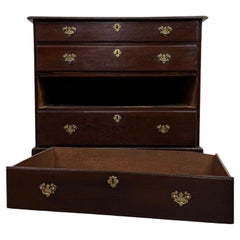 Fine 18th Century Antique English Oak Chest of Drawers