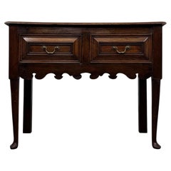 Fine 19th Century Antique English Jacobean Style Oak Dresser Base