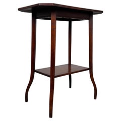 Fine Early 20th Century Antique English Mahogany Side Table