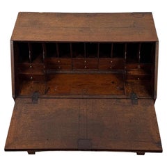 Fine 18th Century Antique English Golden Oak Bureau