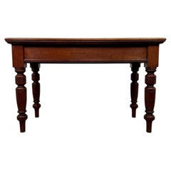 Fine Early 20th Century Antique English Oak Side Table