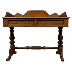 Fine 19th Century Antique English Oak Washstand