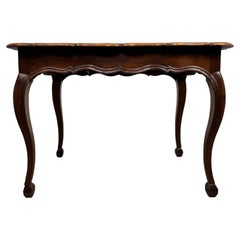 Magnifique bureau ancien en chêne français du début du XXe siècle