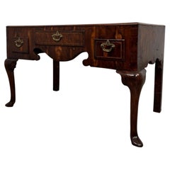 Fine 18th Century Antique English Queen Anne Style Walnut Low Side Table