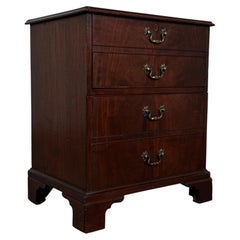 Fine 18th Century Antique English Mahogany Cabinet with Concealed Compartments