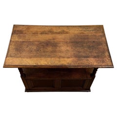 Fine Early 20th Century Antique English Golden Oak Monk’s Bench