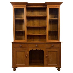 Fine 19th Century Antique Welsh Light Oak Dresser