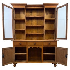 Fine 19th Century Antique Welsh Light Oak Dresser