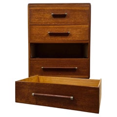 Vintage 20th Century English Oak Chest of Drawers