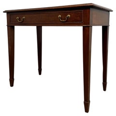 Fine 19th Century Antique English Georgian-Style Mahogany Writing Table