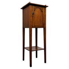 Fine Early 20th Century Antique English Arts and Crafts Oak Cabinet