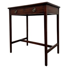 Fine 18th Century Antique English Georgian Mahogany Side Table
