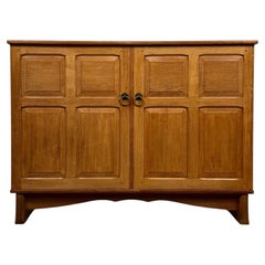 Fine 20th Century English Oak Cupboard by Reynolds of Ludlow