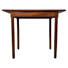 Antique English Early 20th Century Oak Side Table