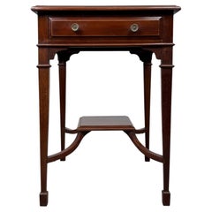 Fine Antique Early 20th Century Mahogany Occasional Table
