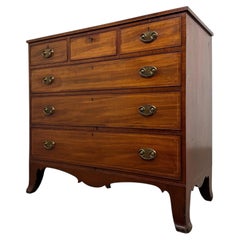 Fine Antique Late Georgian Mahogany Chest of Drawers, circa 1790