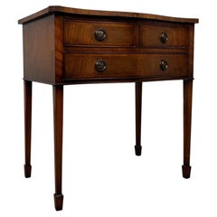 Antique Early 20th Century English Mahogany Side Table