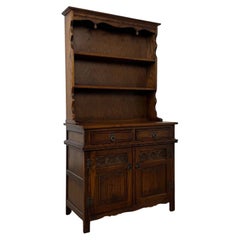 Fine Antique Early 20th Century Oak Welsh Dresser