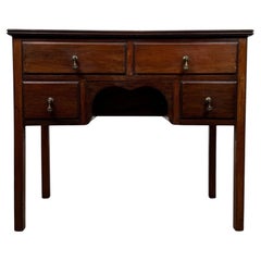 Fine Antique Early 20th Century English Edwardian Mahogany Writing Table