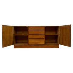 Fine Vintage Mid 20th Century English Teak Sideboard