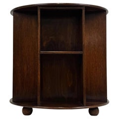 Fine Antique Early 20th Century English Oak Round Side Table