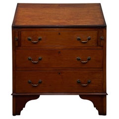 Fine Antique Early 20th Century English Edwardian Mahogany Bureau