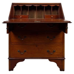 Fine Antique Early 20th Century English Edwardian Mahogany Bureau