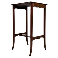 Fine Antique Early 20th Century English Edwardian Mahogany Side Table