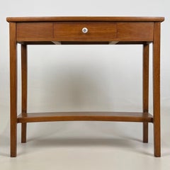 Fine Vintage Mid 20th Century Beech Side Table