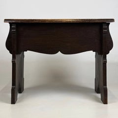 Bellissimo cofanetto antico in rovere inglese dei primi del XX secolo