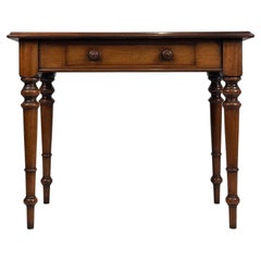 Fine Antique 19th Century English Victorian Mahogany Side Table