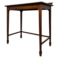 Fine Early 20th Century English Edwardian Inlaid Mahogany Writing Table