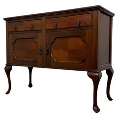 Fine Antique Early 20th Century English Edwardian Mahogany Sideboard
