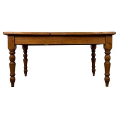 Fine Antique Early 20th Century English Pine Farmhouse Dining Table