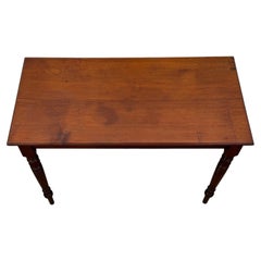 Fine Antique Early 20th Century English Edwardian Walnut Side Table