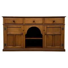 Fine Quality 20th Century Golden Oak Dresser Base