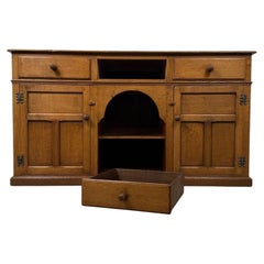Fine Quality 20th Century Golden Oak Dresser Base
