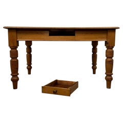 Fine 20th Century Pine Farmhouse Dining Table