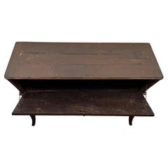 Fine Antique 19th Century French Walnut Dough Bin Cupboard