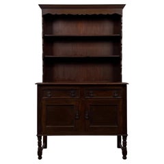 Fine Quality Antique Early 20th Century Edwardian Oak Welsh Dresser
