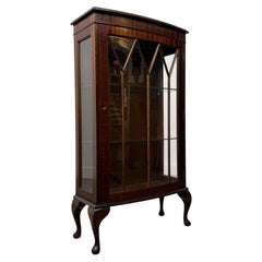 Fine Quality Antique 20th Century Small Mahogany Display Cabinet