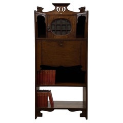 Fine Quality Antique Early 20th Century Arts and Crafts Oak Bureau
