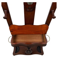 Fine Quality Antique 19th Century Victorian Mahogany Hall Stand