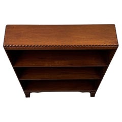 Fine Quality Antique 20th Century Narrow Mahogany Bookcase