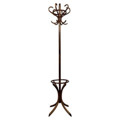 Fine Antique Early 20th Century Bentwood Coat Stand in Beech